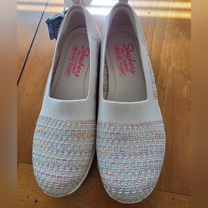 Skechers Be Cool Sherbert Skies Women's Slip-Ons 7.5M